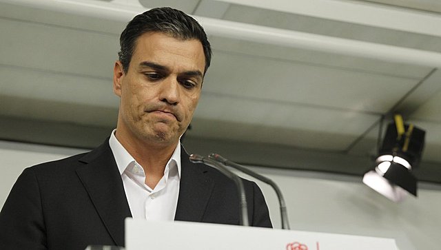 En España, Pedro Sánchez dimite como secretario general del PSOE