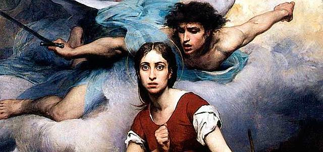 Joan began to listen divine voices