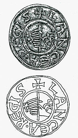 Magyarország első ezüst dénárja