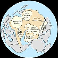 Rodinia; Pangea I.