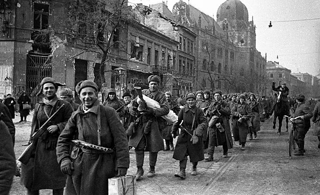 Soviets liberation of Budapest