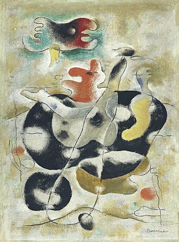 EIDOS FLOTANT - Willi Baumeister