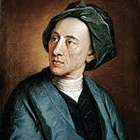 Alexander Pope's Rape of the Lock introduces a delicate vein of mock-heroic in English poetry.