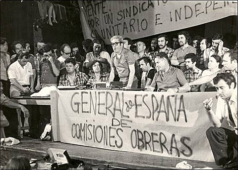 1962: Creación de comisiones obreras.