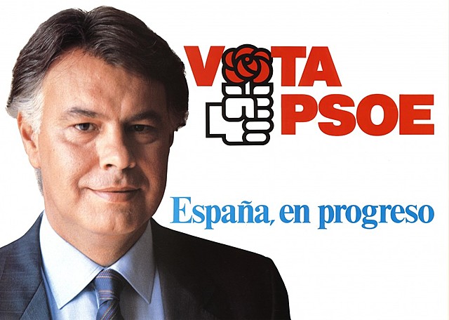 1989: En las elecciones generales, el PSOE consigue la mitad de los escaños.