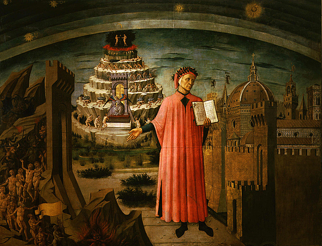 Dante publishes his poem Divine Comedy
