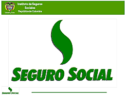 Instituto colombiano de seguros sociales