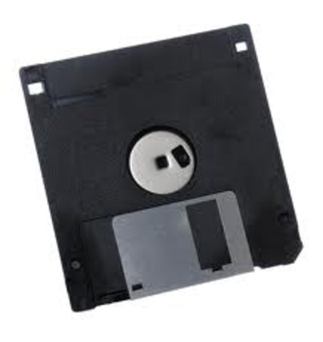 The computer floppy disc invented.