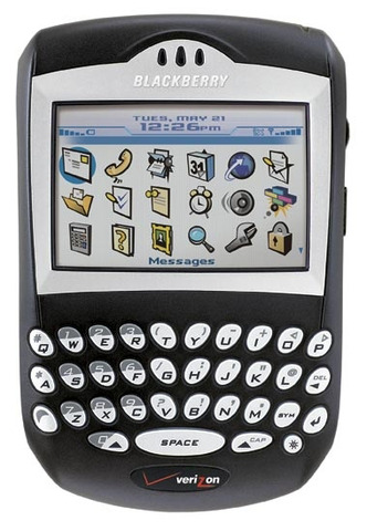 The first blackberry