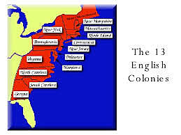 English Colonize 13 Colonies