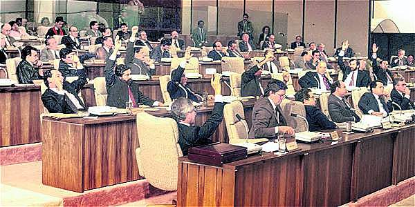 Proclamación de la Constitución de 1991