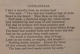 Ozymandias