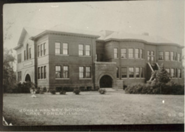 Halsey School is torn down