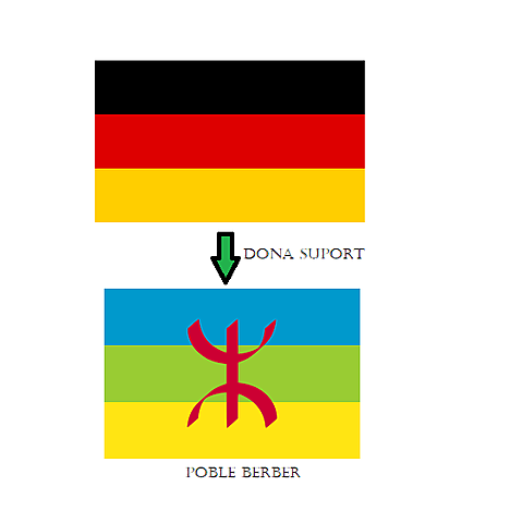 Alemanya dóna suport al poble berber(Marroc) contra el protectorat francès.