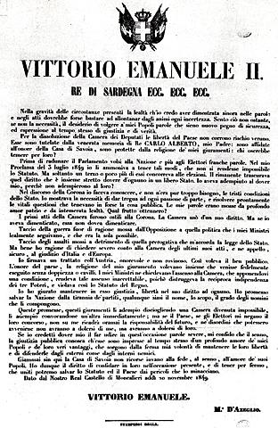 Proclama di Moncalieri