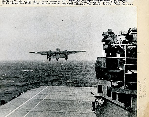 America's first strike at Japan