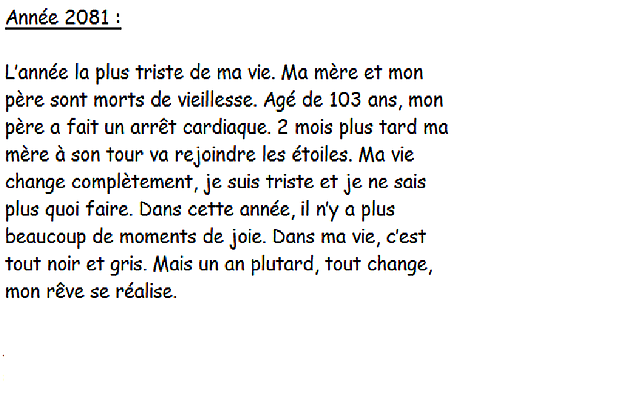 la mort de mes parents