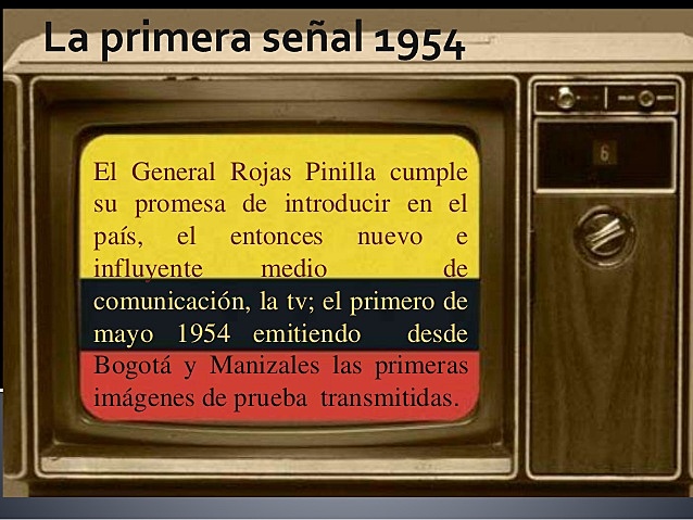 La primera señal de prueba