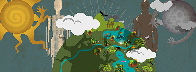 Los colombianos ven al hombre en la luna