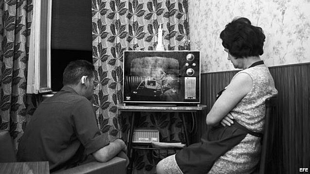 Los Colombianos ven al hombre en la luna