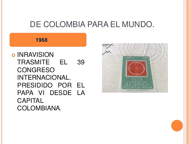 : De Colombia para el mundo: