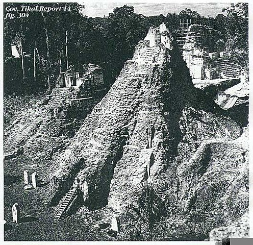 Excavaciones de Tikal