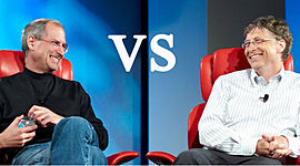 Timeline: Jobs VS Gates