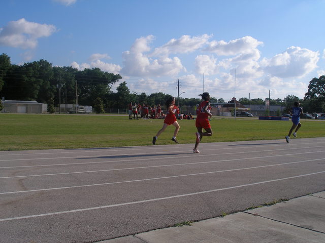 Started running track at age 8