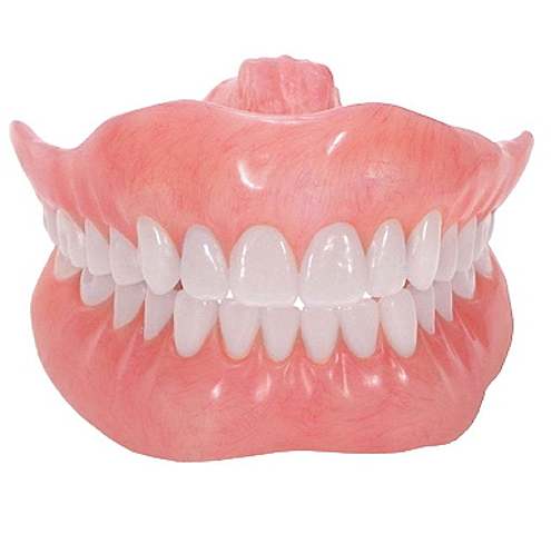 Je commence à perdre mes dents... Mais grâce à mon dentiste ...j’ai un beau dentier !