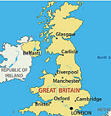 England and Scotland form Britain