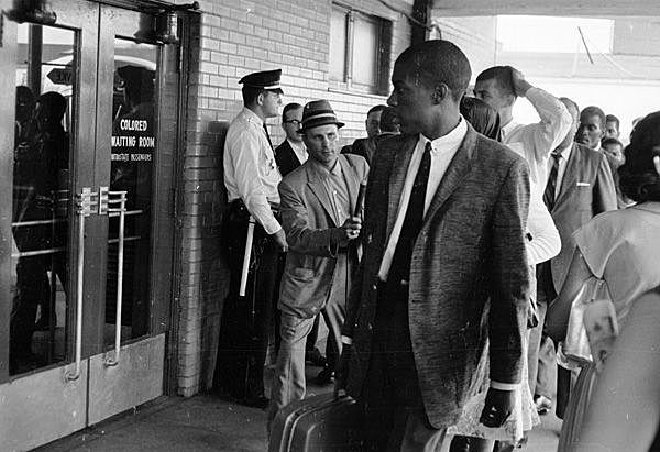 The Freedom Riders arrive