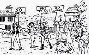 Taxes on glass, lead, paper, paint, and tea