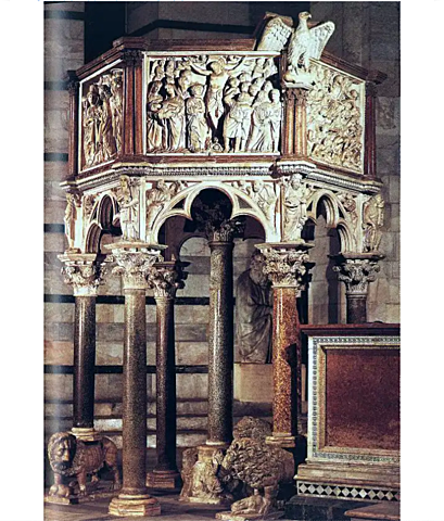 Pulpito del Battistero di Pisa