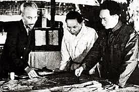 Ho Chi Minh and communist colleagues establish the League for the Independence of Vietnam
