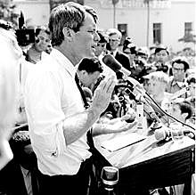 Robert F. Kennedy is assassinated