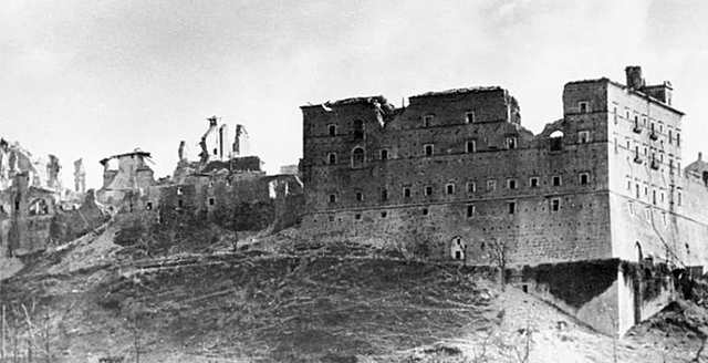 Monte Cassino is bombed.
