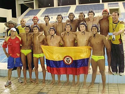 Seleccion de waterpolo colombiana es oro en juegos internacionales