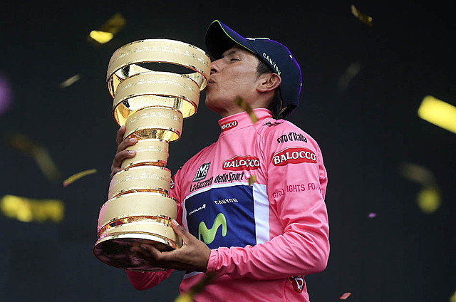 Nairo Quintana ganador del Giro de italia