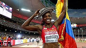 Catherin Ibargüen campeona e la liga diamante