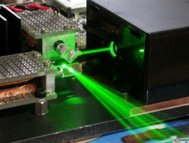 Le premier laser a gaz
