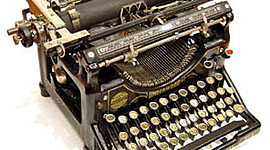 Timeline: Máquina de escribir