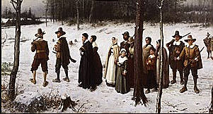 Puritans in England were persecuted for their beliefs.