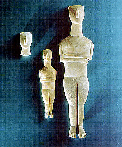 Cycladic Idols-Cyclades- Greece