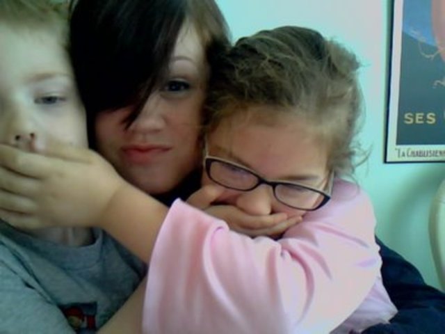 Being Silly with my Brother and Sister