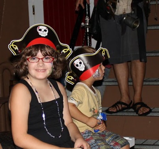 Went for a sail on a pirate ship!