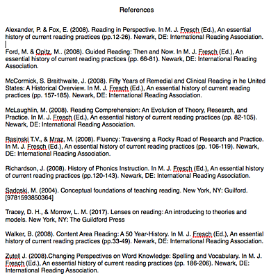 Timeline: History of Reading