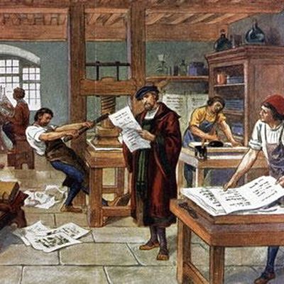 Timeline: Historia de la imprenta