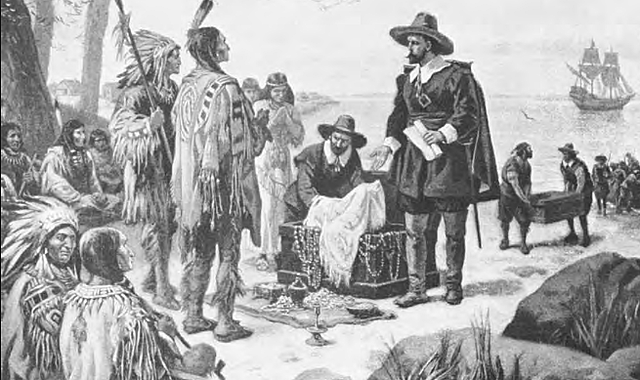 About 1,000 of Puritans come to America and Form the Massachusetts Bay Colony