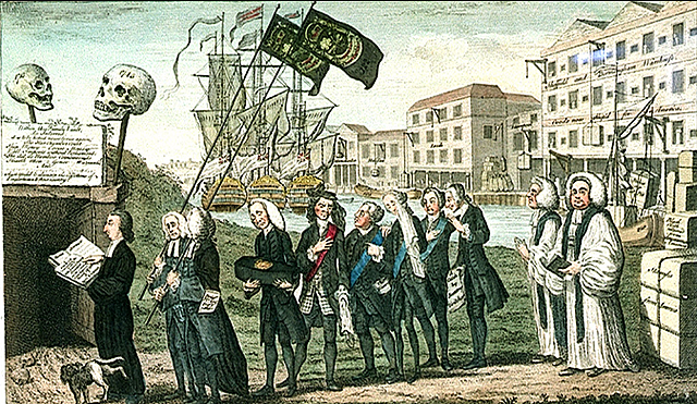 Parliament Passed the Stamp Act