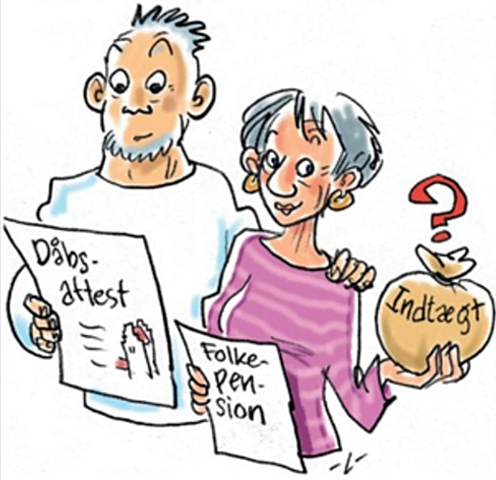 Vedtagelsen af folkepension